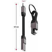 71551050 USB A /USB C 9,7CM SWISSTEN