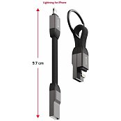 71551060 USB A/Lightning 9,7CM SWISSTEN