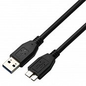 Kabel GoGEN USB A/micro USB B 3.0, 1,5m - černý