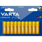 LR6 10BP AA Longlife Alk VARTA