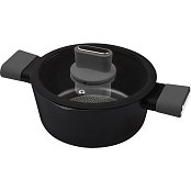 LT1224 KASTROL 20X9CM ČERNÝ POELE LAMART