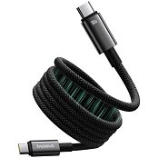 Magnet. kabel USB-C/USB-C 1m 100W černý