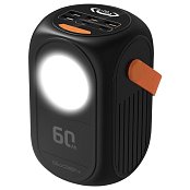 Powerbank GoGEN 60000mAh, PB600001B, PD65W - černá/oranžová
