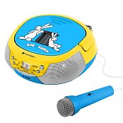 Radiopřijímač s CD GoGEN BOB A BOBEK PŘEHRÁVAČ, modrý