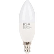 RLL 628 C37 E14 candle 6W DL D RETLUX