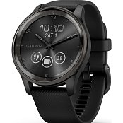 Vivomove Trend Black Silicone GARMIN