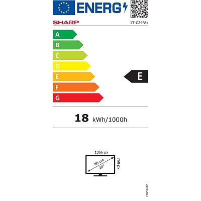24FA2E LED TV 100Hz, T2/S/C2 SHARP