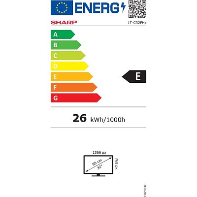 32FH2E ANDROID SMART TV T2/C/S2 SHARP
