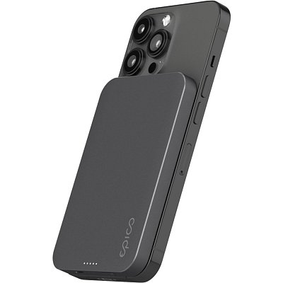 Mag +Alu PB 5000mAh - šedá EPICO