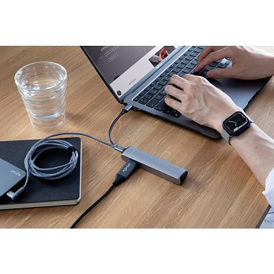 Mag +Alu PB 5000mAh - šedá EPICO