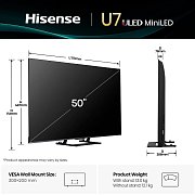 50U7Q Mini LED QLED TV HISENSE