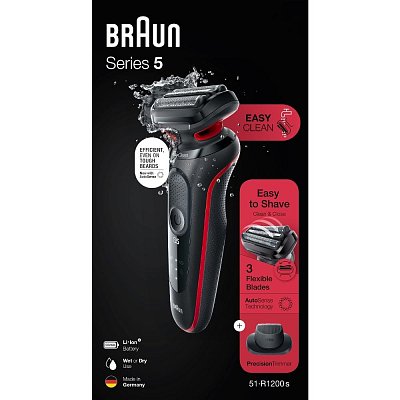 51-R1200S SERIES 5 HOLÍCÍ STROJEK BRAUN