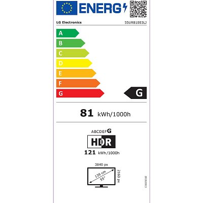 55UR81003LJ LED UHD TV LG