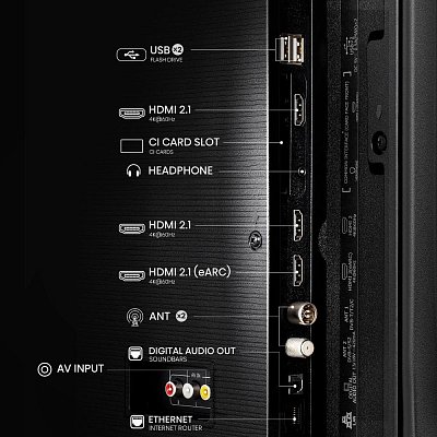58E7Q QLED TV HISENSE