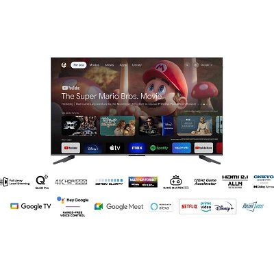65C655 PRO QLED TV 120Hz FULL HD TCL