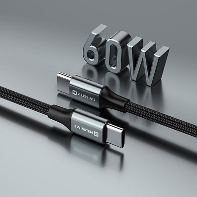 71528203 USB C /USB C 1,5M SWISSTEN