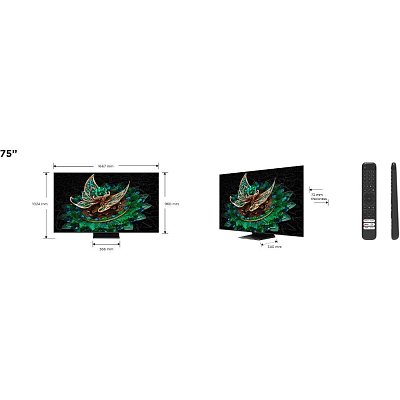 75C765 QLED MINI-LED TV TCL