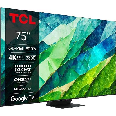 75C855 QLED TV Mini LED 144Hz TCL