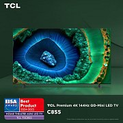 75C855 QLED TV Mini LED 144Hz TCL