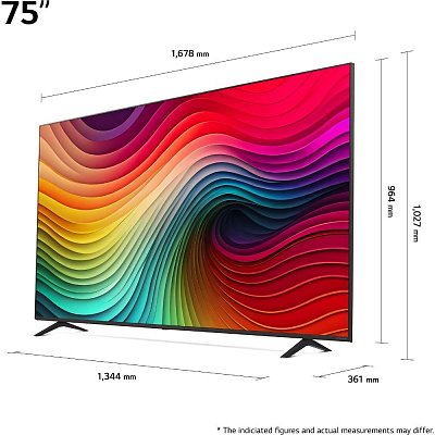 75NANO82T6B NanoCell TV LG