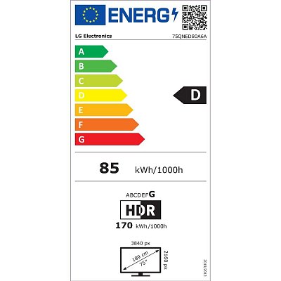 75QNED80A6A QNED TV LG