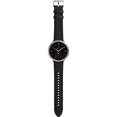Active 2 Round NFC Black Leather AMAZFIT