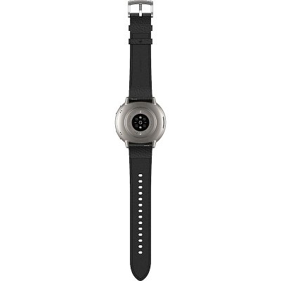 Active 2 Round NFC Black Leather AMAZFIT
