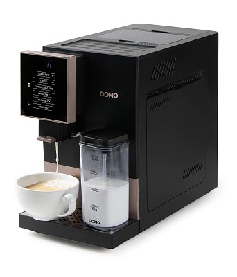 Automatický Espresso kávovar - černobronzový - DOMO DO743K