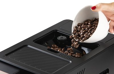 Automatický Espresso kávovar - černobronzový - DOMO DO743K