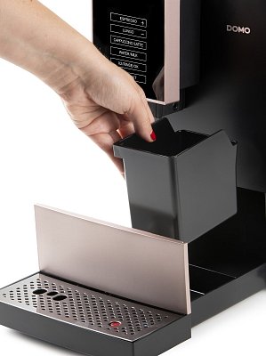 Automatický Espresso kávovar - černobronzový - DOMO DO743K