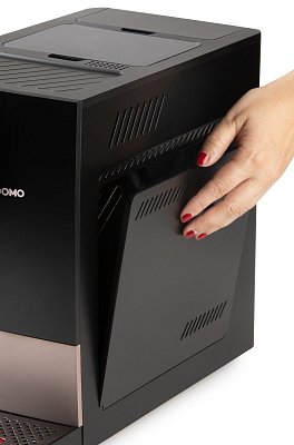 Automatický Espresso kávovar - černobronzový - DOMO DO743K