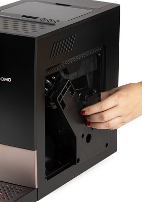Automatický Espresso kávovar - černobronzový - DOMO DO743K