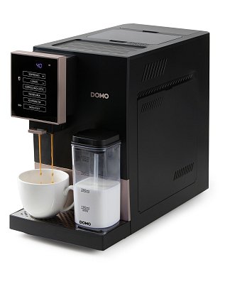 Automatický Espresso kávovar - černobronzový - DOMO DO743K