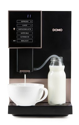Automatický Espresso kávovar - černobronzový - DOMO DO743K