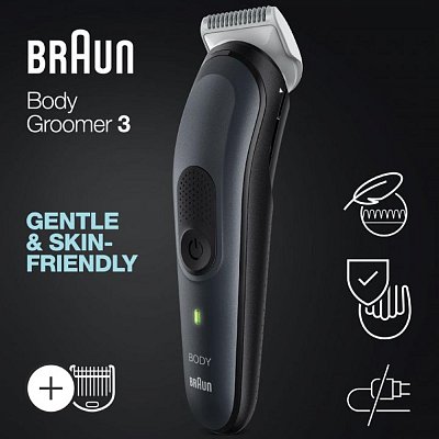 BG 3350 ZASTŘIHOVAČ NA TĚLO BRAUN