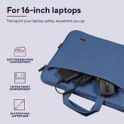 BOLOGNA LAPTOP BAG 16'' ECO BLUE TRUST