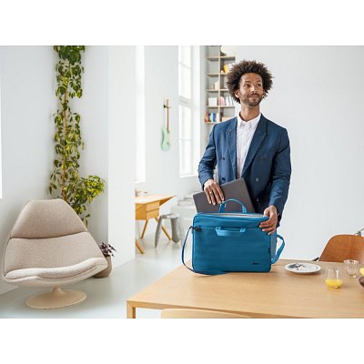 BOLOGNA LAPTOP BAG 16'' ECO BLUE TRUST