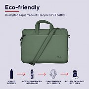 BOLOGNA LAPTOP BAG 16'' ECO GREEN TRUST