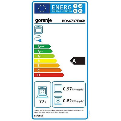 BOS6737E06B TROUBA VESTAVNÁ GORENJE