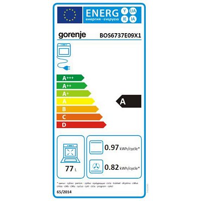 BOS6737E09X1 TROUBA VESTAVNÁ GORENJE