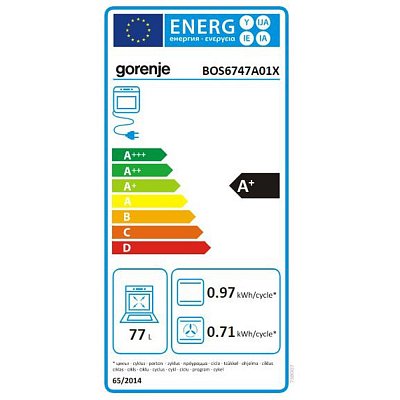 BOS6747A01X TROUBA VESTAVNÁ GORENJE