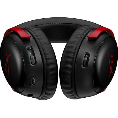 Cloud III WRL Gam Headset RED/BK HYPERX