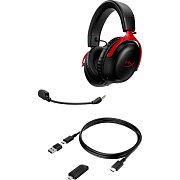 Cloud III WRL Gam Headset RED/BK HYPERX