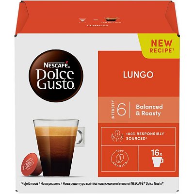DG LUNGO KÁVOVÉ KAPSLE 16 KS NESCAFE