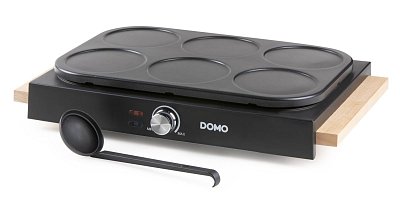 Elektrický lívanečník a WOK - 2v1 - DOMO DO8719W