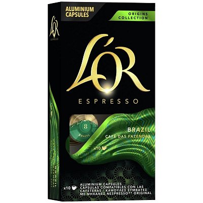ESPRESSO BRAZIL 10KS KAPS.NESPRESSO L'OR