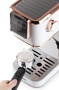 Espresso kávovar 3v1 - pákový, na pody i na kapsle - DOMO DO746K