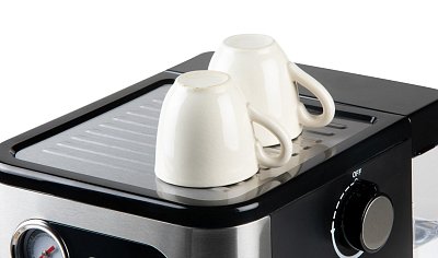 Espresso kávovar pákový - černý - DOMO DO1138K