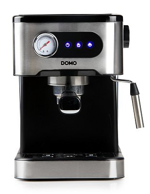Espresso kávovar pákový - černý - DOMO DO1138K