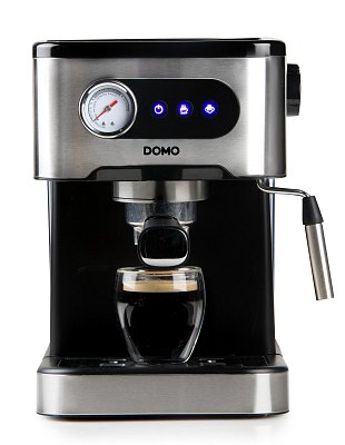 Espresso kávovar pákový - černý - DOMO DO1138K